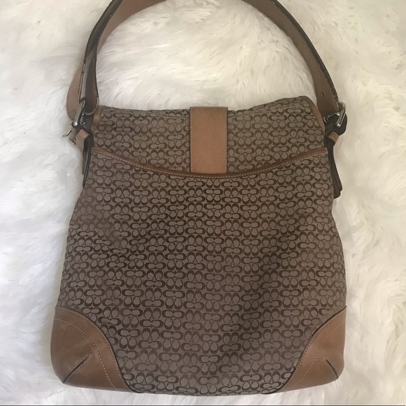 Coach Mini Signature 6377 Shoulder Bag - Picture 2 of 8